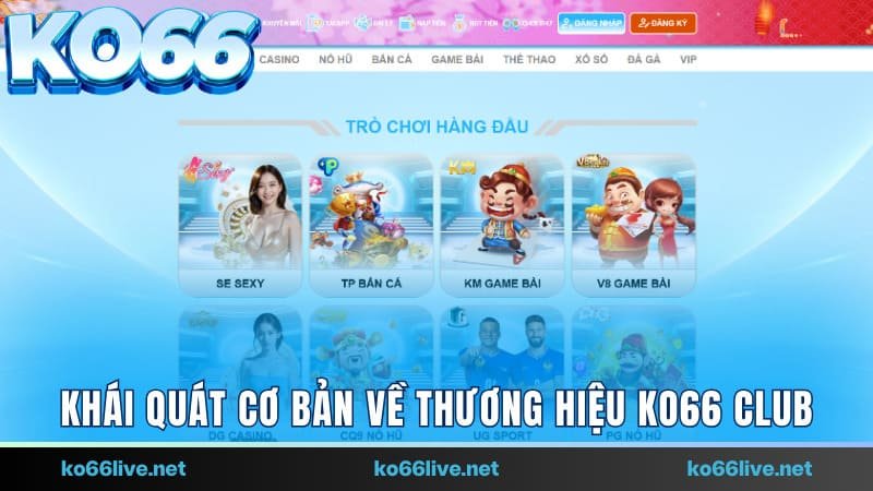 Khái quát cơ bản về thương hiệu Ko66 Club