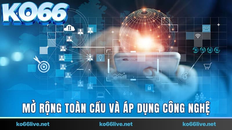 Mở rộng toàn cầu và áp dụng các công nghệ