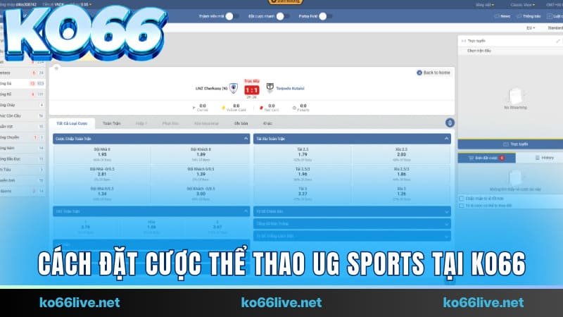 Cách Đặt Cược Thể Thao Ug Sports