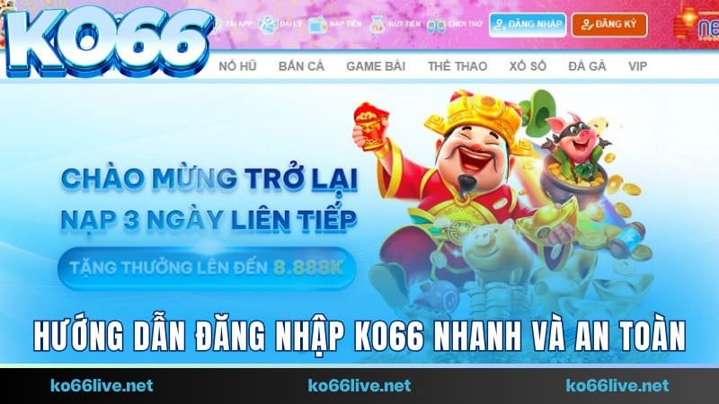 đăng nhập Ko66