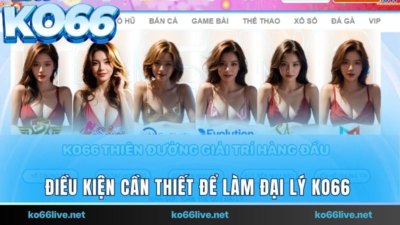 Điều kiện cần có để trở thành đại lý nhà cái Ko66