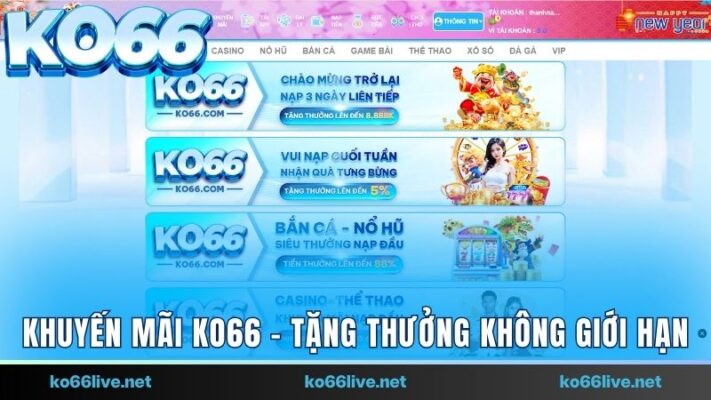 Khuyến mãi Ko66